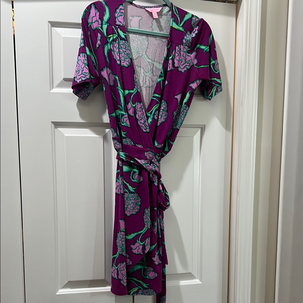 Lilly Pulitzer wrap dress